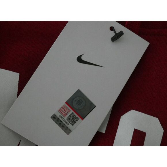 Nike Men's Iowa State Cyclones Cardinal Ames 515 Area Code Hooded Sweatshirt Red - Picture 8 of 10